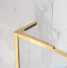 Radaway Modo F SL Gold II kabina Walk-in 115x201,6cm lewa złoty połysk szkło przejrzyste 10419115-09-01L